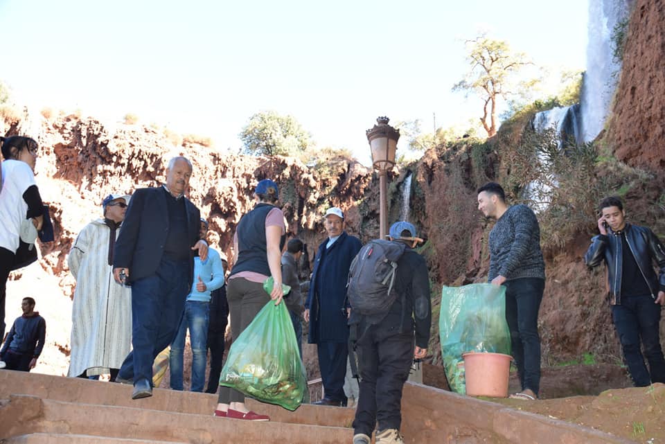 Mountain development strategy is our concern Garbage collection and cleanup campaign