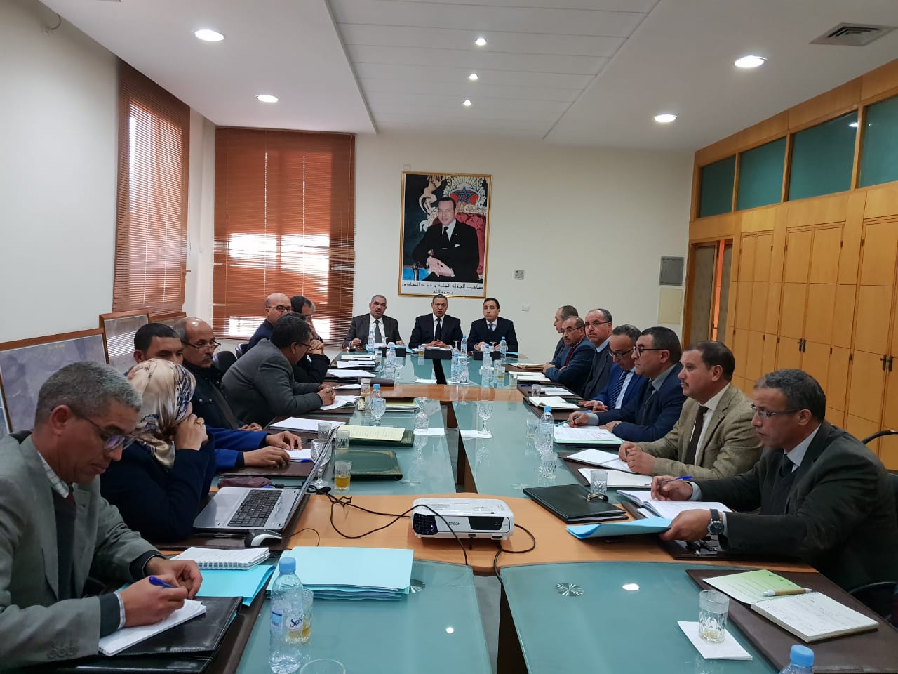 اجتماع مجلس التوجيه والتتبع المنبثق عن اتفاقية الشراكة الاطار المتعلقة بجيوبارك مكون