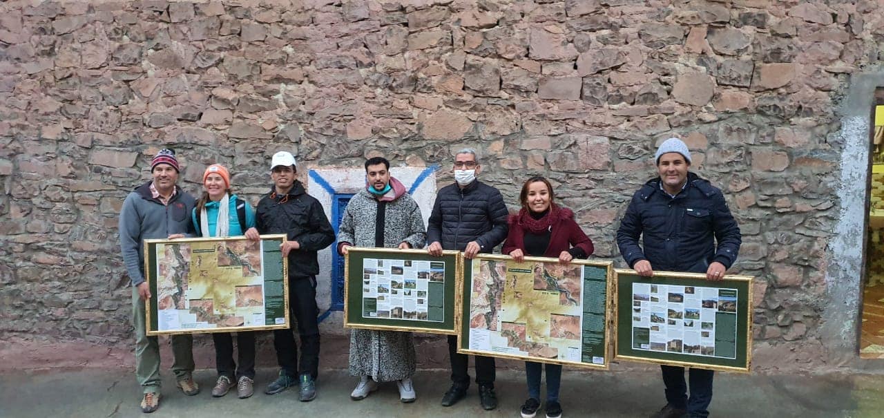 visit to some sites of the Geopak