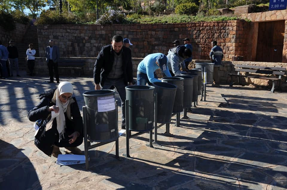 Mountain development strategy is our concern Garbage collection and cleanup campaign